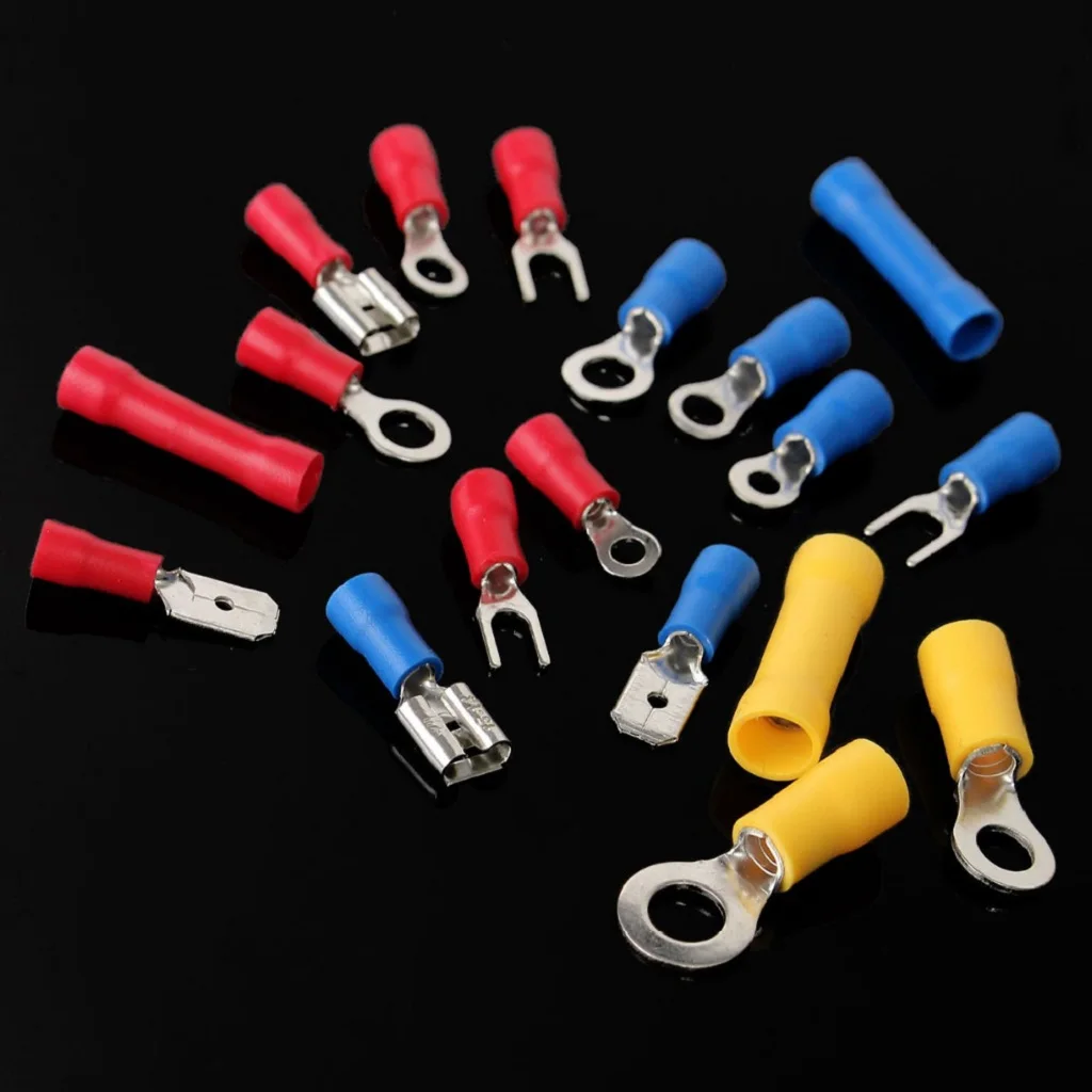 

1200pcs Shrink Wire Connector Electrical Terminal Automotive Ring Fork