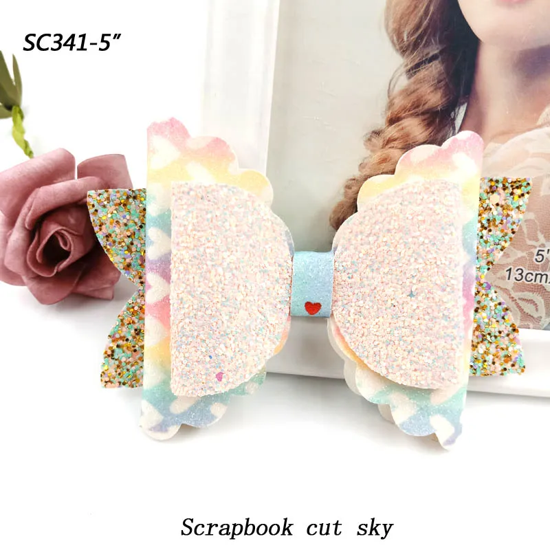 Скрап-Cut Небесно лук деревянный штамп/режущий инструмент под