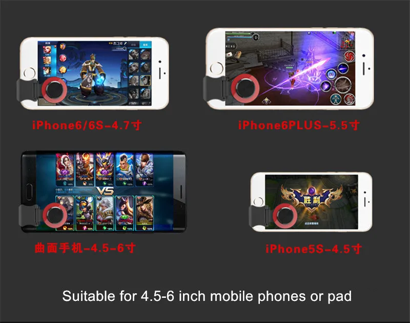 Мобильный геймпад Csuneel CA9 PUBG/Arena of Valor триггер контроллер для мобильных игр