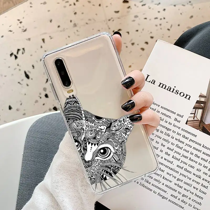 

ttem de Animal elefante Phone Case Transparent for Samsung A71 S9 10 20 HUAWEI p30 40 honor 10i 8x xiaomi note 8 Pro 10t 11