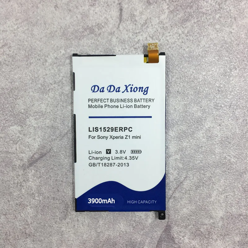 Da Xiong 3900mAh LIS1529ERPC литий-ионный аккумулятор для телефона sony Xperia Z1 mini Z1mini D5503 Z1 Compact M51w