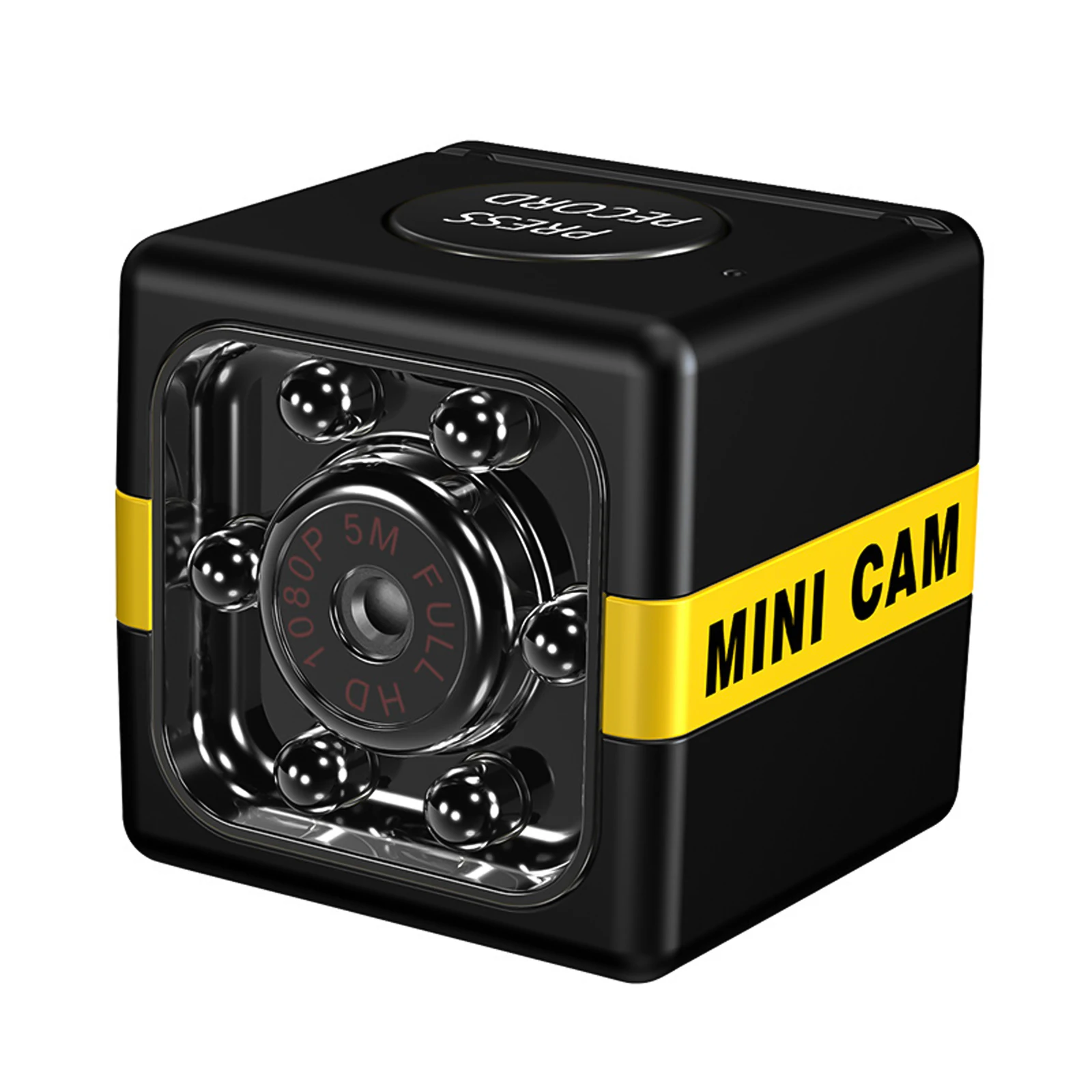 

Мини-камера видеонаблюдения, 1080P, с ночным видением и датчиком движения