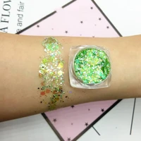 18colors diamond sequins eyeshadow lasting shimmer glitter mermaid sequins gel highlighter makeup festival party cosmetics tslm1