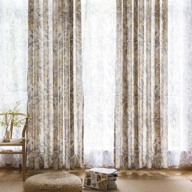 Европейский Стиль шторы в простом стиле для гостиной Обеденная Спальня