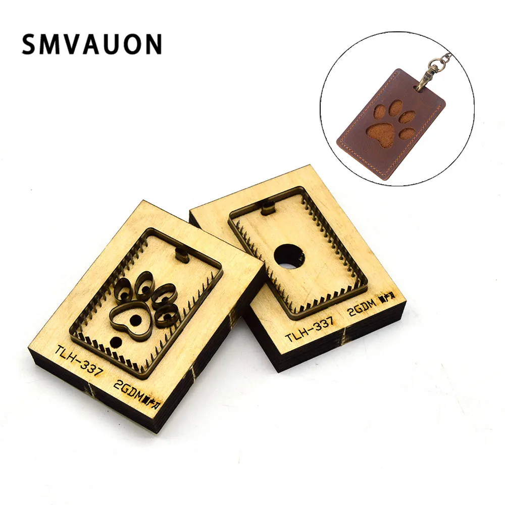 

SMVAUON Scrapbooking Wooden Die Cutting Diy 2020 Customizable Cat palm Chest card Card bag Dies Fille Suitable for big shot