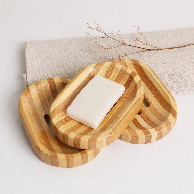 

Household Ttems Household Storage Collection Appliances Bathroom Storage Bamboo Soap Dish Storage Holder