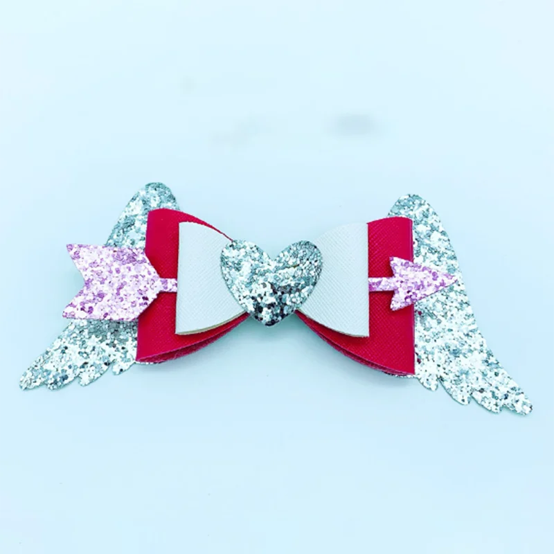 Набор галстуков бабочек формы штампы Скрапбукинг День Св. Валентина сердце