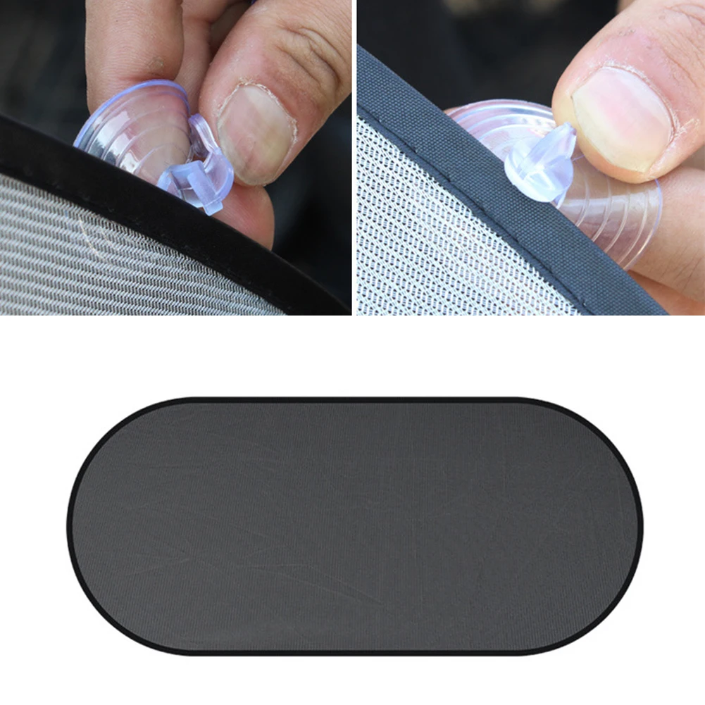 

Car Sun Shade Popular 3D Mesh Car Accessories Front Rear Side Curtain Window Screen Sun Visor Car Styling Covers Sunshade