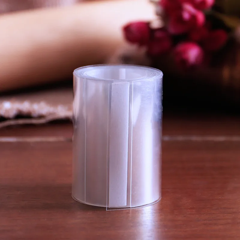 

50 Pcs 6" Mousse Cake Edge Kitchen Gadgets Wrapping Tape Cake Collar Roll Packaging Transparent Clear Baking Tools
