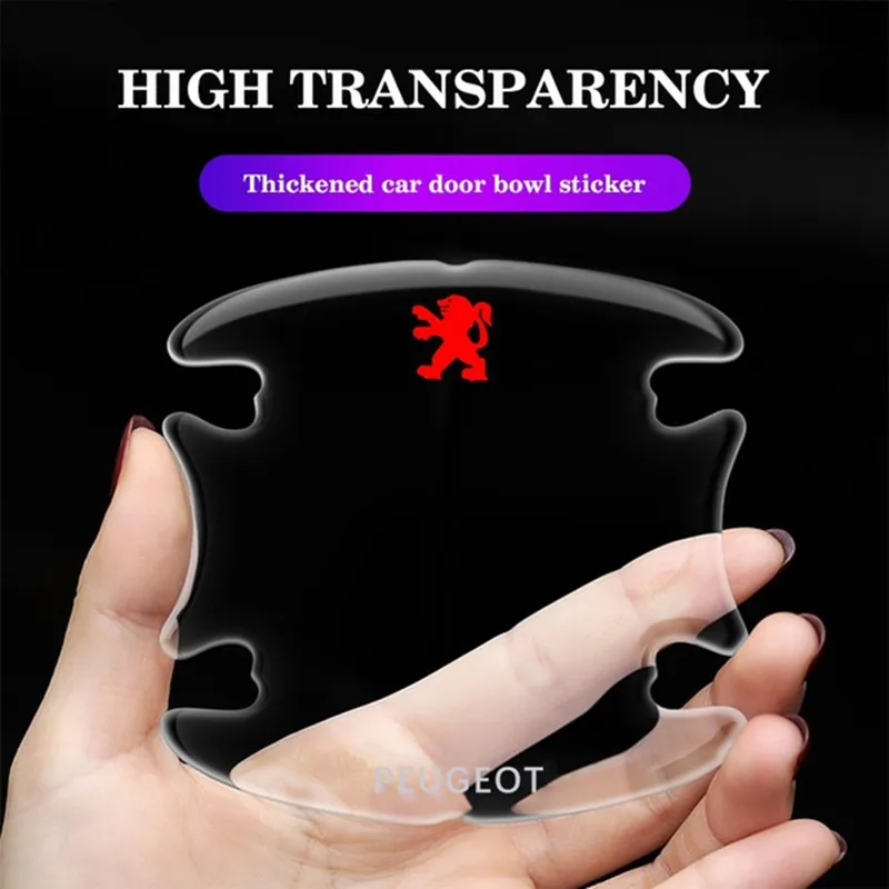 

4PCS Car scratch-proof sticker car door protector crash-proof Door Bowl decal General Motors Peugeot