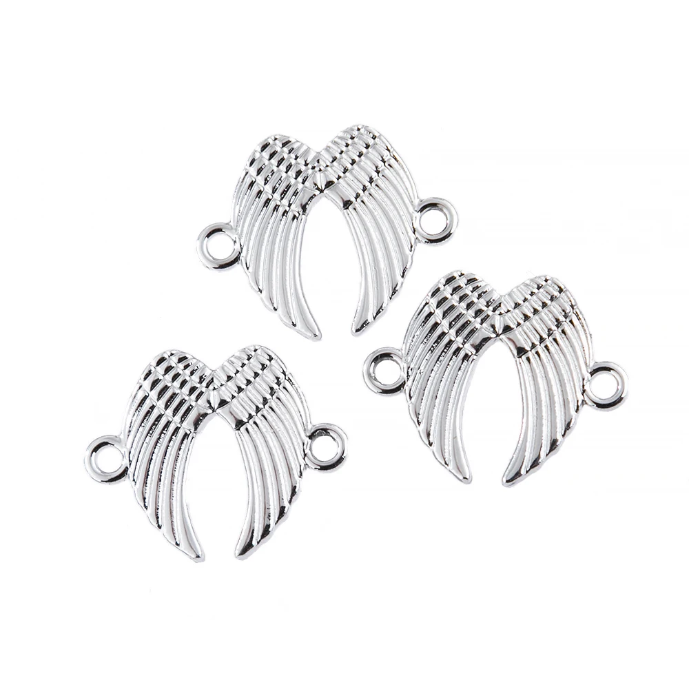 

10pcs Antique Silver Angel Charms Pendants For Jewelry Making DIY Handmade Necklace Bracelet Jewelry Finding