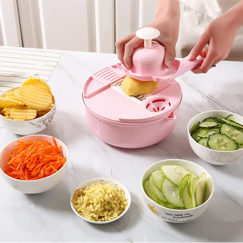 Мандолин овощерезка картофель овощечистка морковь лук терка для овощей резак 12 в