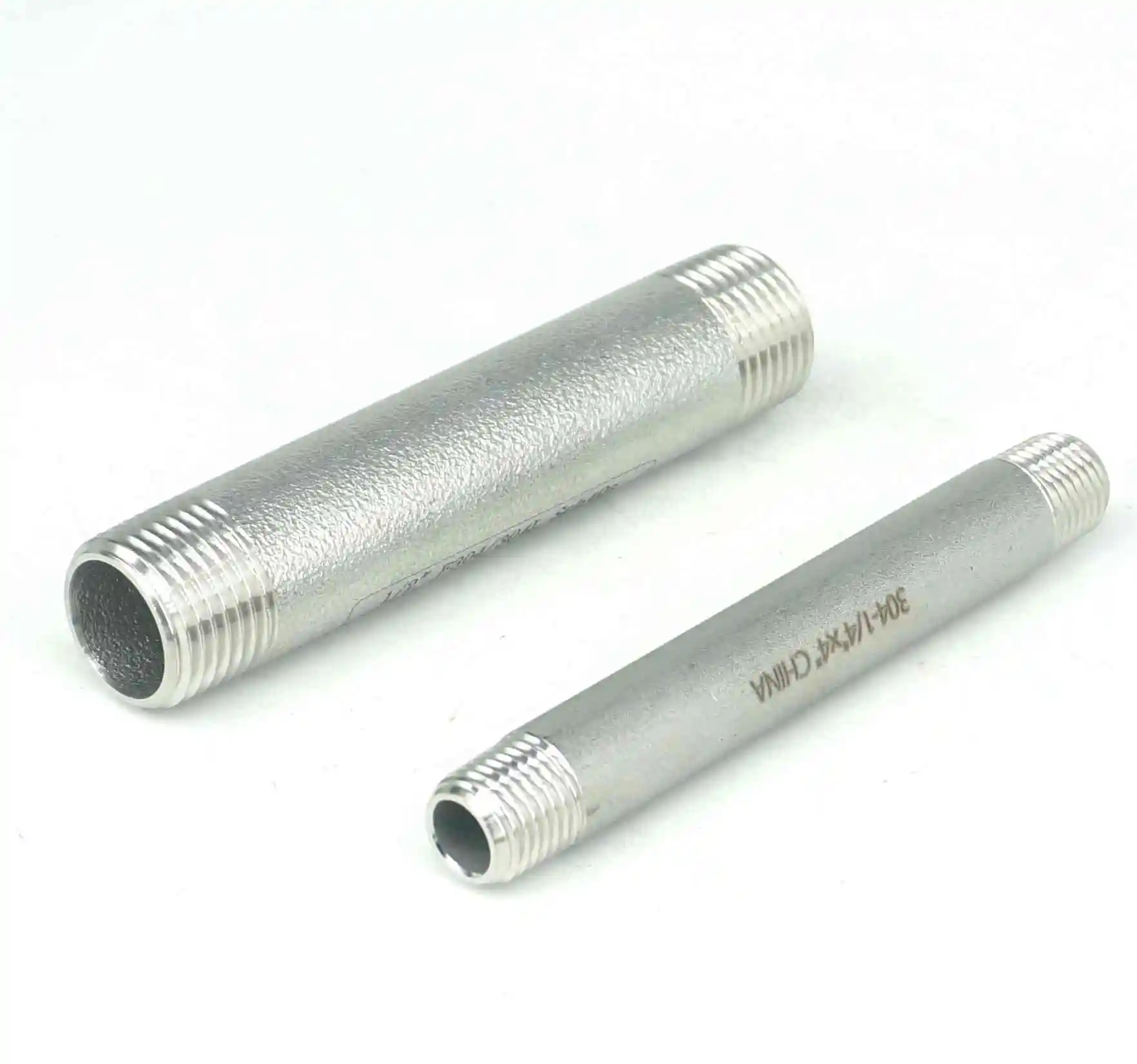 1/8 &quot1/4&quot 3/8 &quot1/2&quot 3/4 &quot1&quot NPT Male 304 нержавеющая сталь 100 мм Длина баррель ниппель