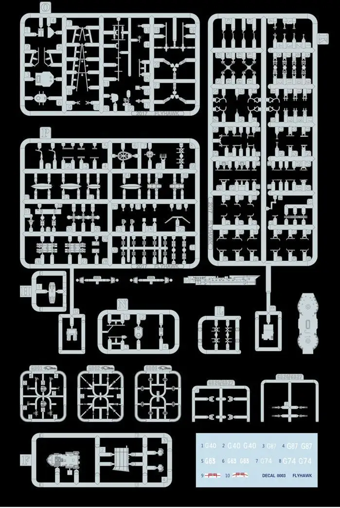 Flyhawk FH1121 1/700 HMS живая модель в масштабе 1941 |
