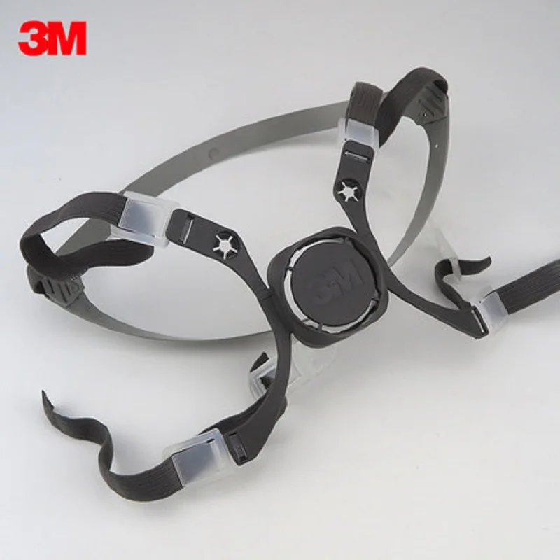 3M 6281 повязка на голову комбинация 6100/6200/6300 противогаз респиратор Сменные аксессуары с эластичным противопылевым покрытием фитинги фиксированный ремень
