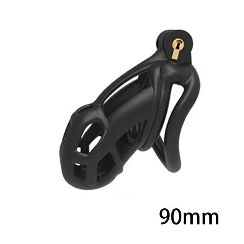 Мужской Пояс верности Кобра клетка для пениса кольцо черный пояс двойная дуга 4