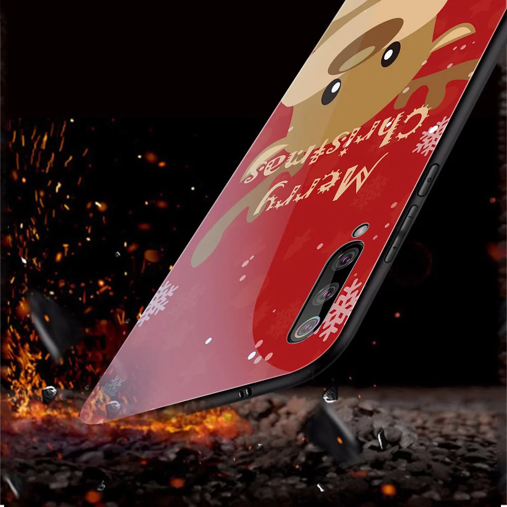 Ciciber для Xiaomi mi 9 8 9T A2 6X PocoPhone F1 X 2 2S Стеклянные чехлы телефонов Red Note 7 6 Pro Чехол С