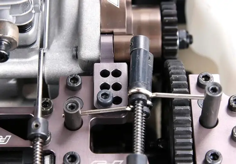 CNC металлическая муфта Регулировка фиксированный блок для 1/5 Rovan ROFUN F5 MCD XS5 RR5