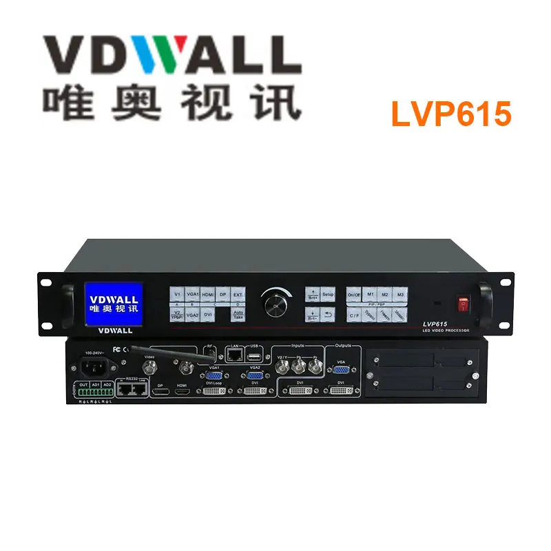 

Светодиодный дисплей, видеопроцессор LVP615, процессор DVI, VGA, светодиодный видеоконтроллер, работа с отправляющей картой светодиодный светоди...