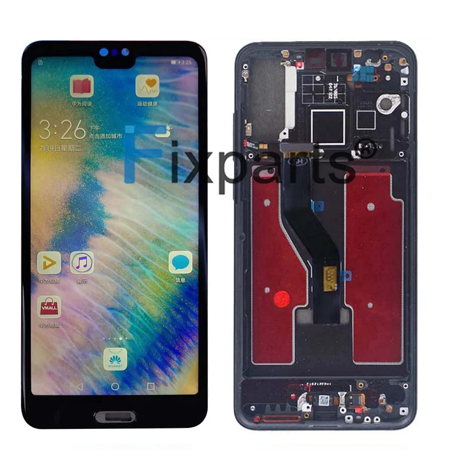 ЖК дисплей для Huawei P20 Pro 1080*2240 сенсорный экран с цифровым преобразователем в сборе