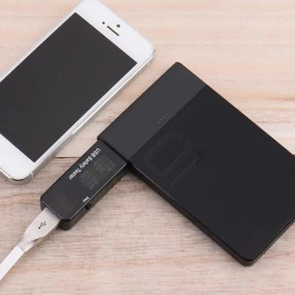 ЖК дисплей USB детектор напряжения тока измеритель мощности тестер цифровой с