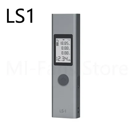 LS1 В Xiaomi Duka 40 м лазерный дальномер LS-P USB флэш зарядка дальномер высокая точность измерения дальномер - Цвет: LS1