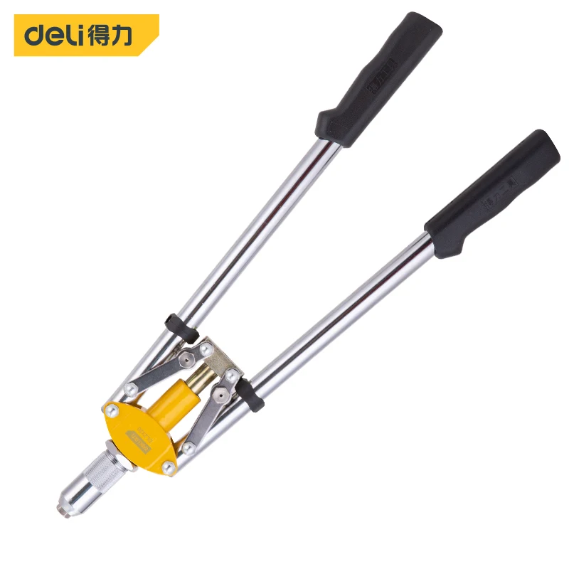 

Deli Double Riveter 460mm Single Riveter Snap Ring Hand Wire Stripper Nippers Multipurpose Kits Hand Tools Multi-function