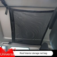 car accessories car roof net pockets car roof storage nets multi function universal hanging car built in bags wholesale