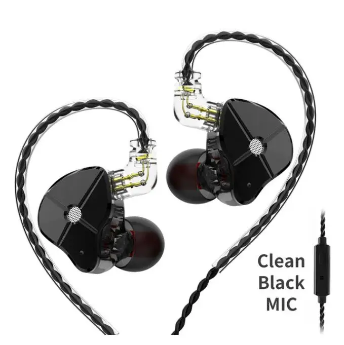 Гибридные Внутриканальные наушники TRN ST1 1DD + 1BA Hi-Fi DJ монитор спортивные для бега