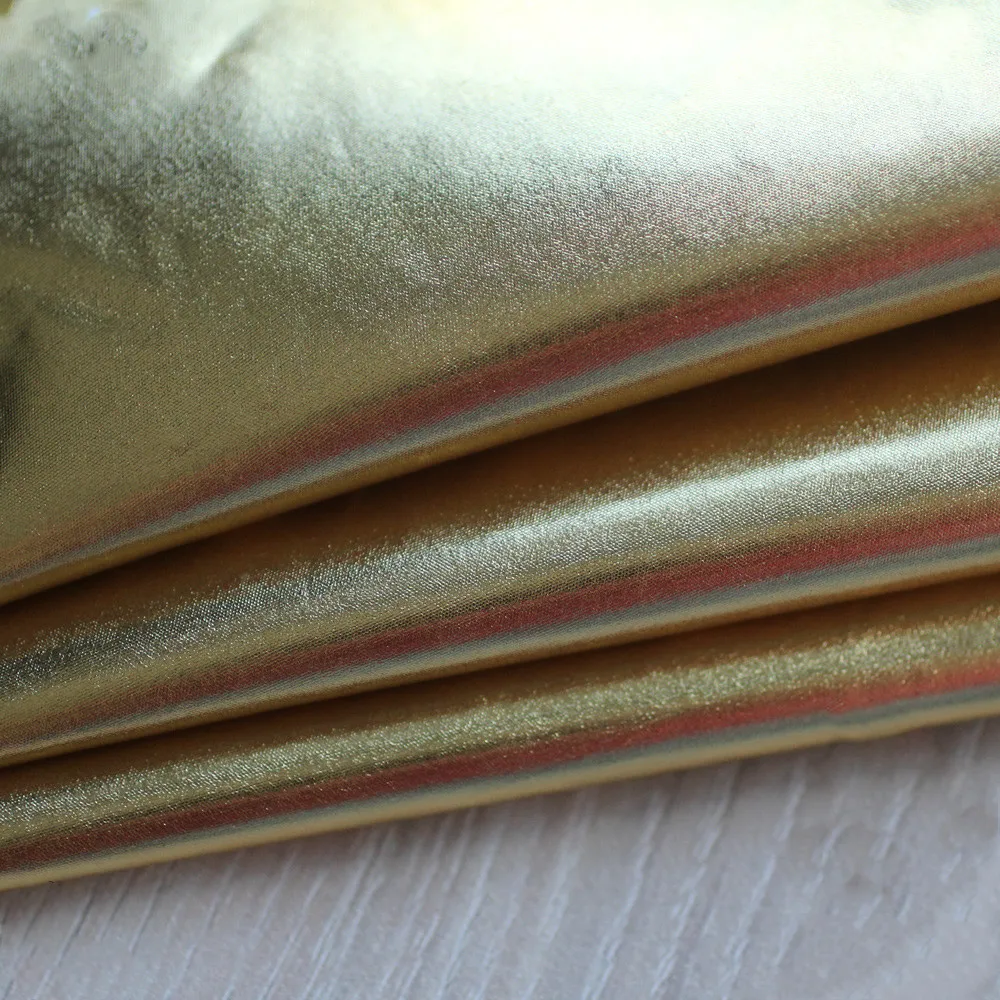 148 см ткань блестящая хорошая Золотая серая Серебряная искусственная кожа PU