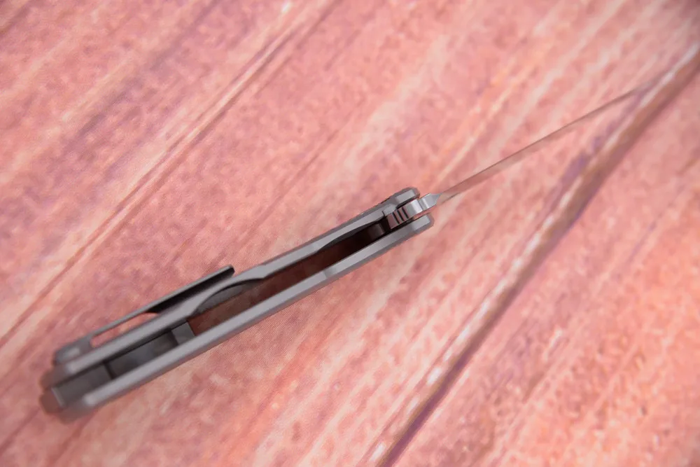 Новый складной кухонный нож с лезвием из титана и шарикоподшипником F95 | Ножи