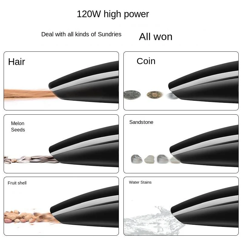 Автомобильный пылесос GRIKEY для автомобиля портативный ручной 12 в 120 Вт мини