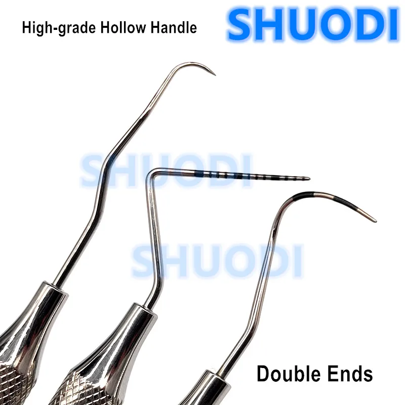 Эндодонтический инструмент новый тип зонд стоматологический периодонтальный с