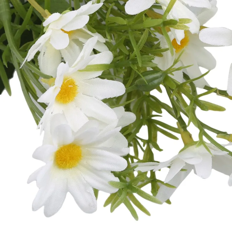 Искусственное растение Маргаритка имитация синей маленькой маргаритки стык