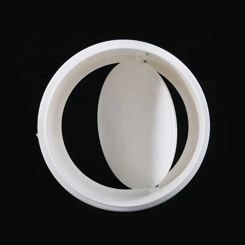 Pipe Draft Blocker Backdraft Damper Ventilation Duct Inline Extractor Fan Vent Back Draught Shutter | Бытовая техника