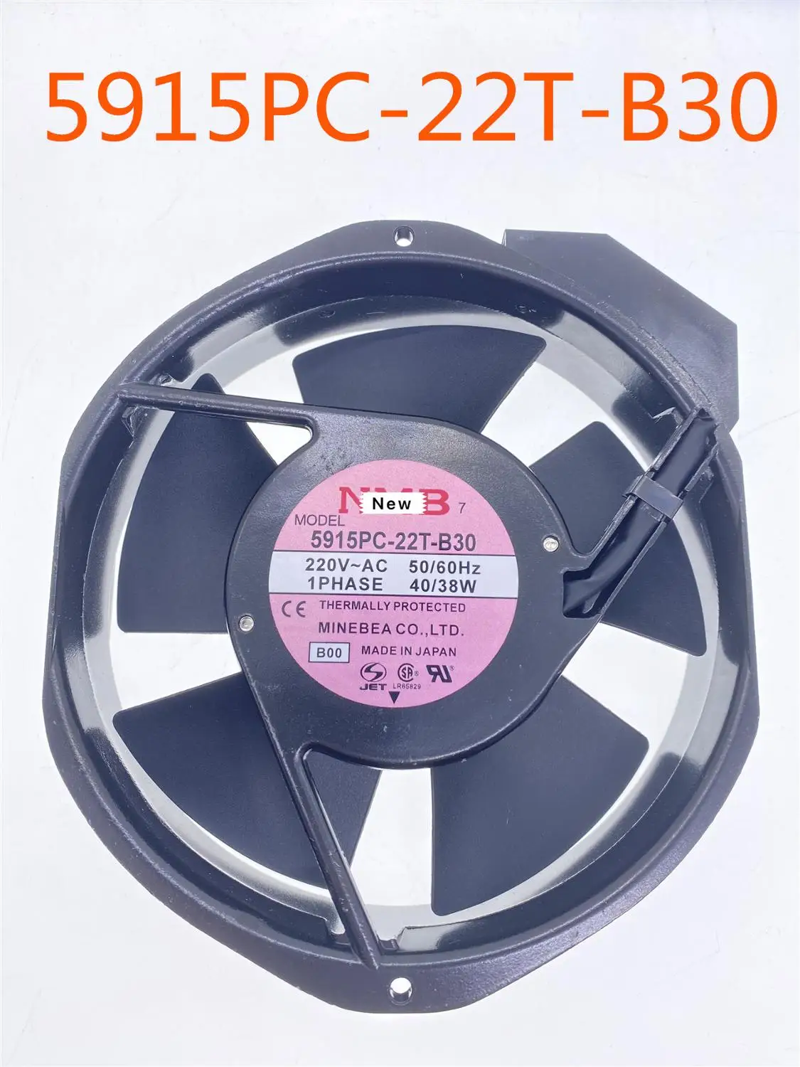 

for NMB-MAT 5915PC-22T-B30 B00 AC 220V 40W 172x150x38mm Server Cooling Fan