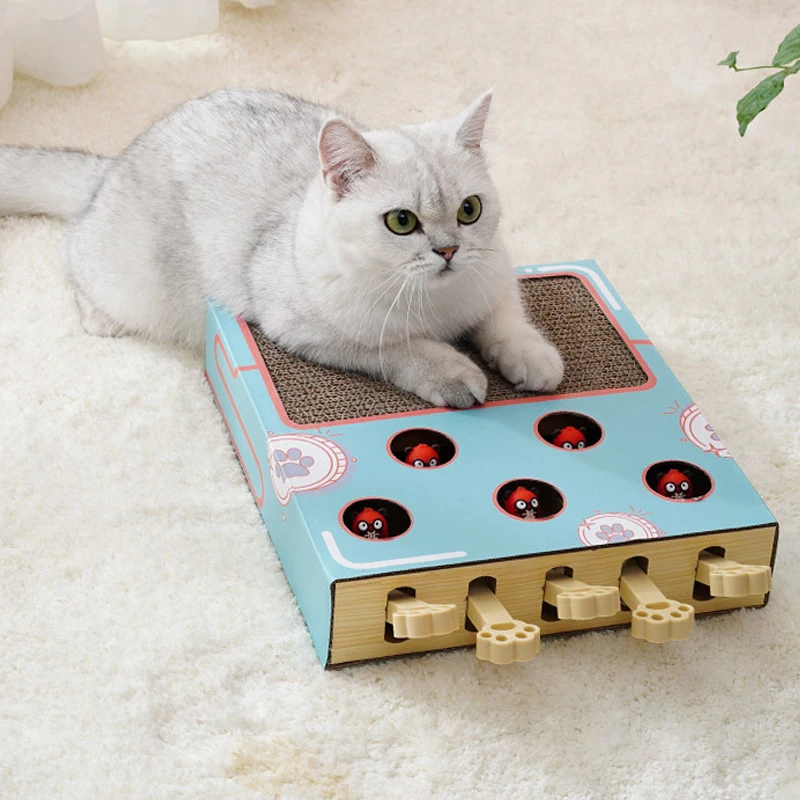 

Игрушки для кошек, обогащение для домашних кошек, хомяк, гофрированная кошачья доска для царапин, забавные игрушки для кошек, интерактивные ...