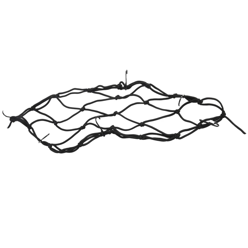 Черный банджи для мотоциклетного шлема сетка груза 6 крючков багаж/посылка