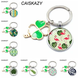 Despicable Me Minion Action Movie Glass Cabochon Keychains for Kid