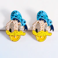 fashionsnoops goth duck league cartoon anime well known duck jewelry accessories for women girls teens 2022 new friendship gift