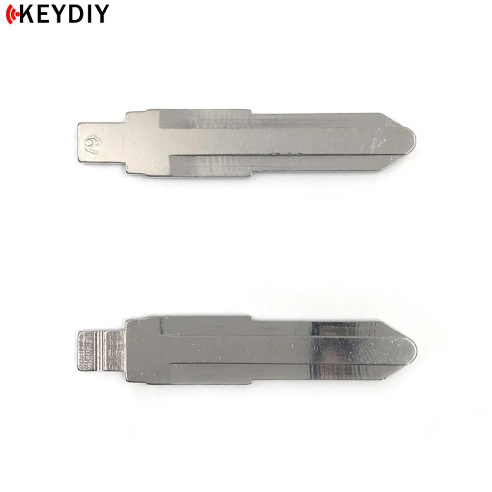 KEYDIY 10 шт./лот металлический пустой некроеный флип JMD/VVDI/KD дистанционный ключ Тип