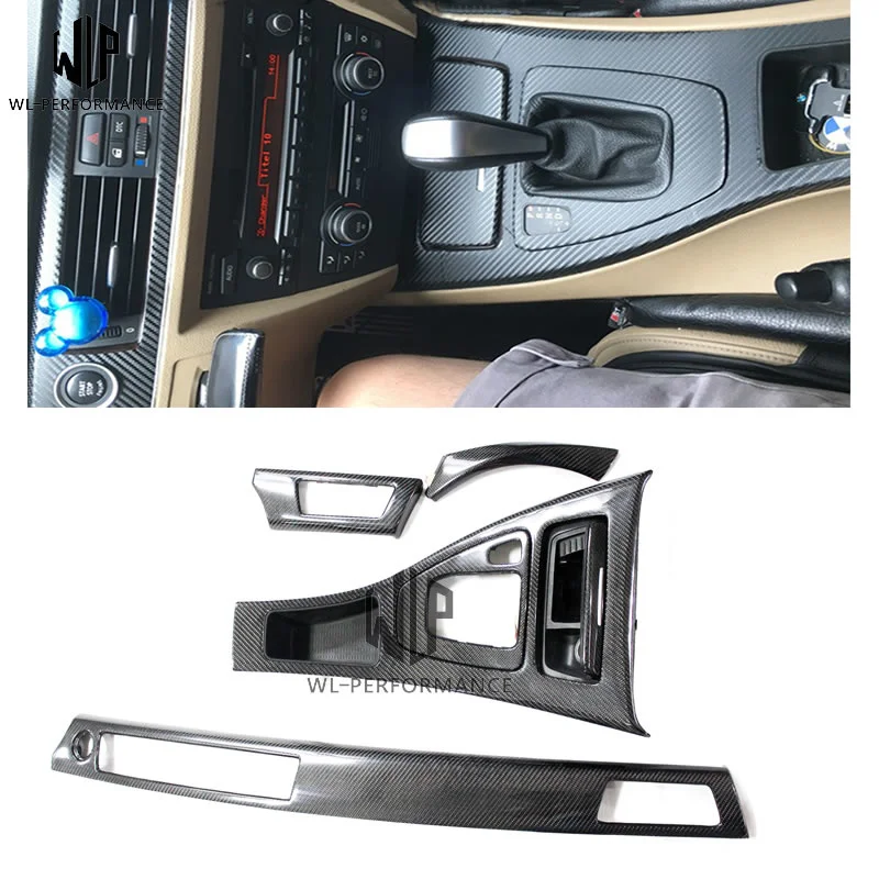 3-series E90 углеродное волокно сменная отделка салона автомобиля интерьер комплект
