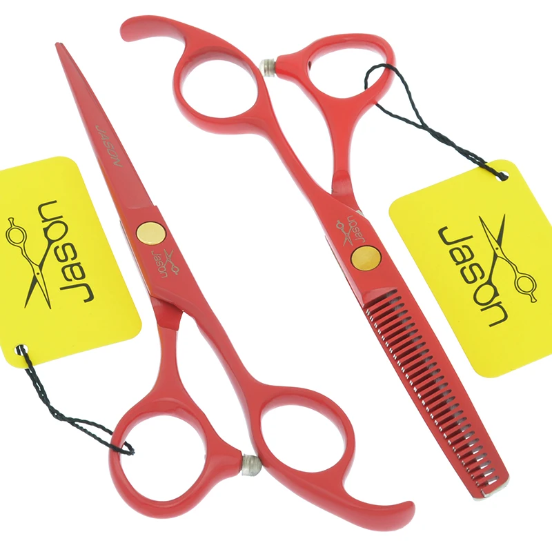 

Jason 5.5 inch Professional Hair Salon Cutting Scissors Barber Shop Hair Beauty Hairdressing Thinning Shears Styling Tool A0069D