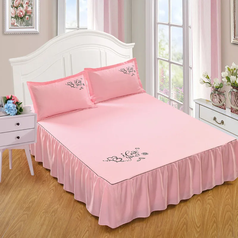 Однотонная наволочка с принтом листьев лотоса 48*74 см для спальни нескользящее