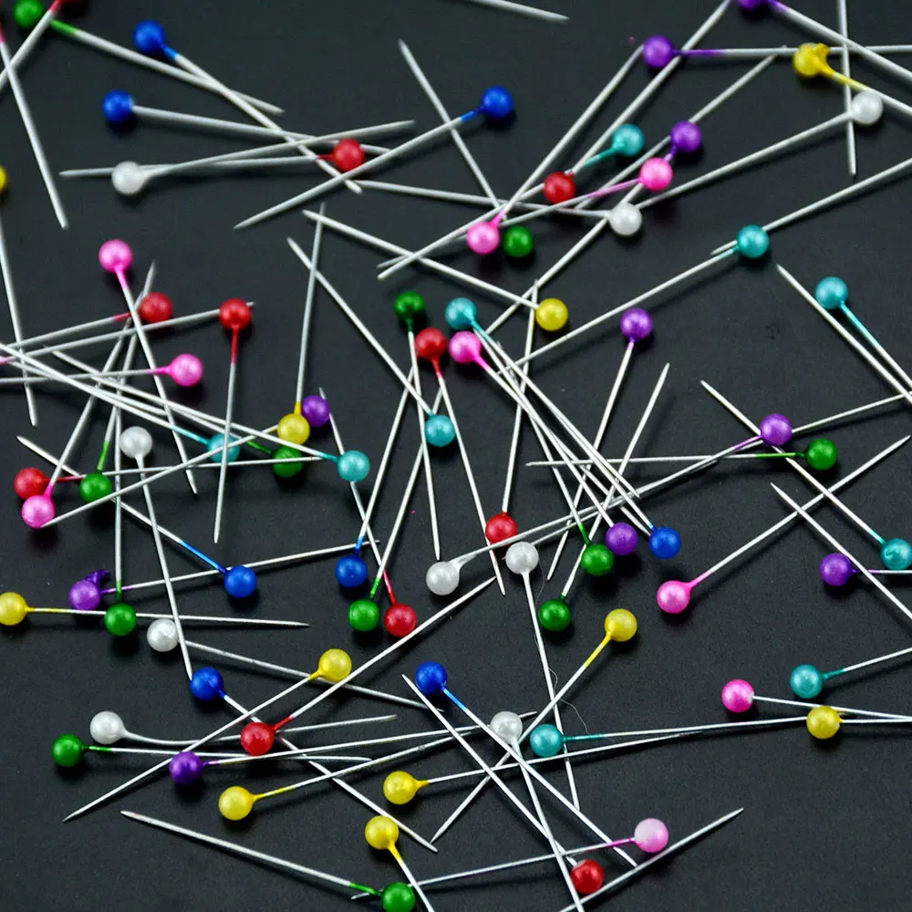 Булавки перламутровые для шитья 100 шт. булавки инструменты круглая булавка с