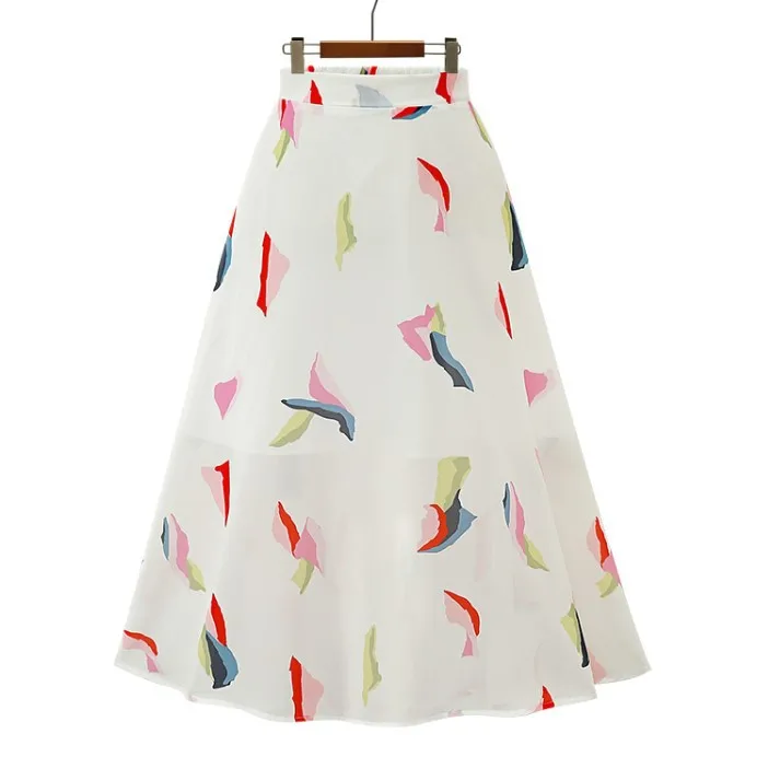 

summer fashion women's skirt plaid denim zaraing female 2021 y2k mini high waist gothic fairy yarn a-line skirt