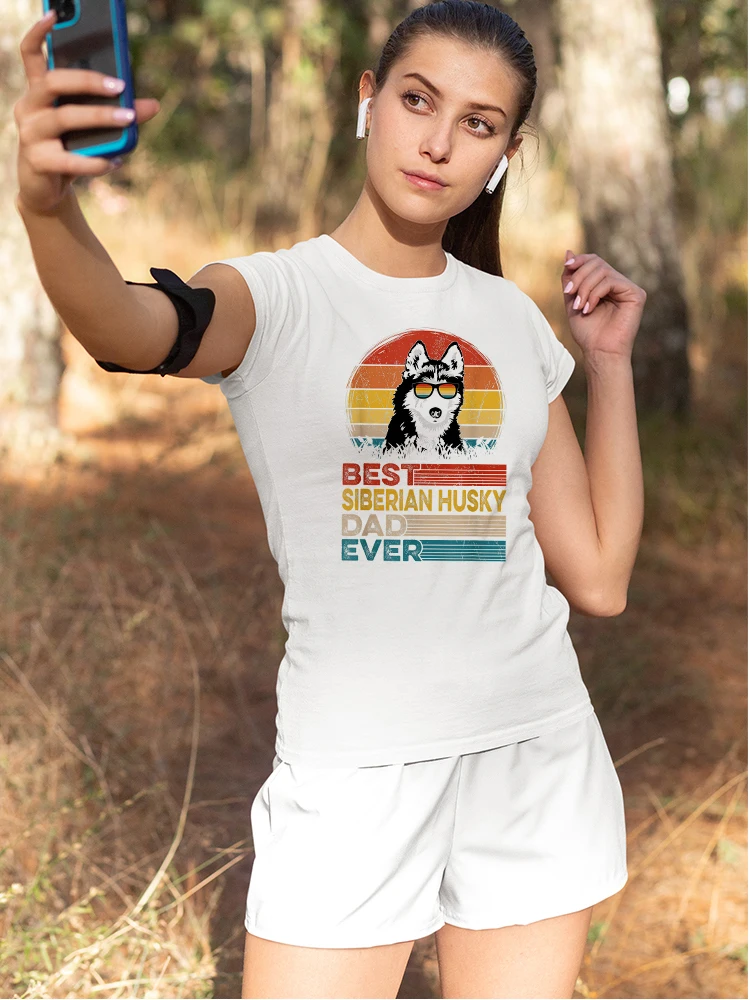 

Best Sibersian Husky Dad Ever T-Shirt Unisex Clothes Sport Top Vintage Comfort Simple Ropa Tumblr Mujer Workout Gym Graphic Tee