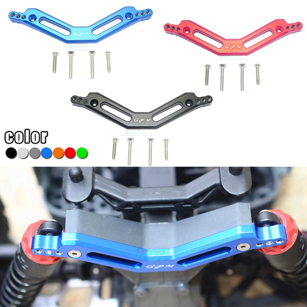 

GPM ARRMA 1/10 GRANITE 4X4 KRATON 4S SENTON 3S BIG ROCK Crew Cab Metal rear shock absorber bracket rear shock absorber plate