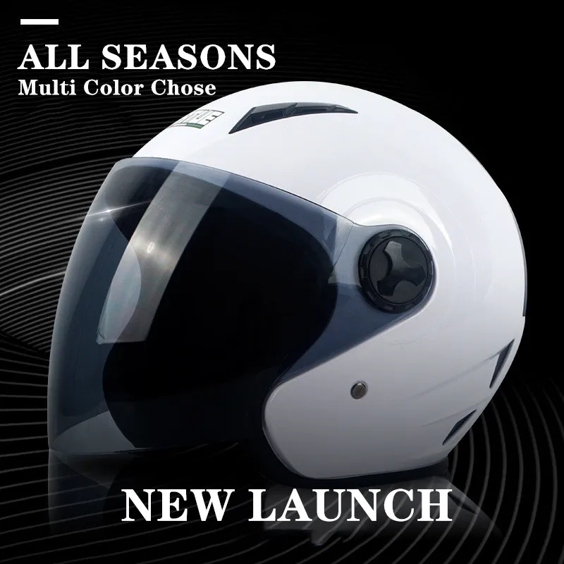 Мотоциклетный шлем полу Интегральная покрытые персонализированные половина 3/4