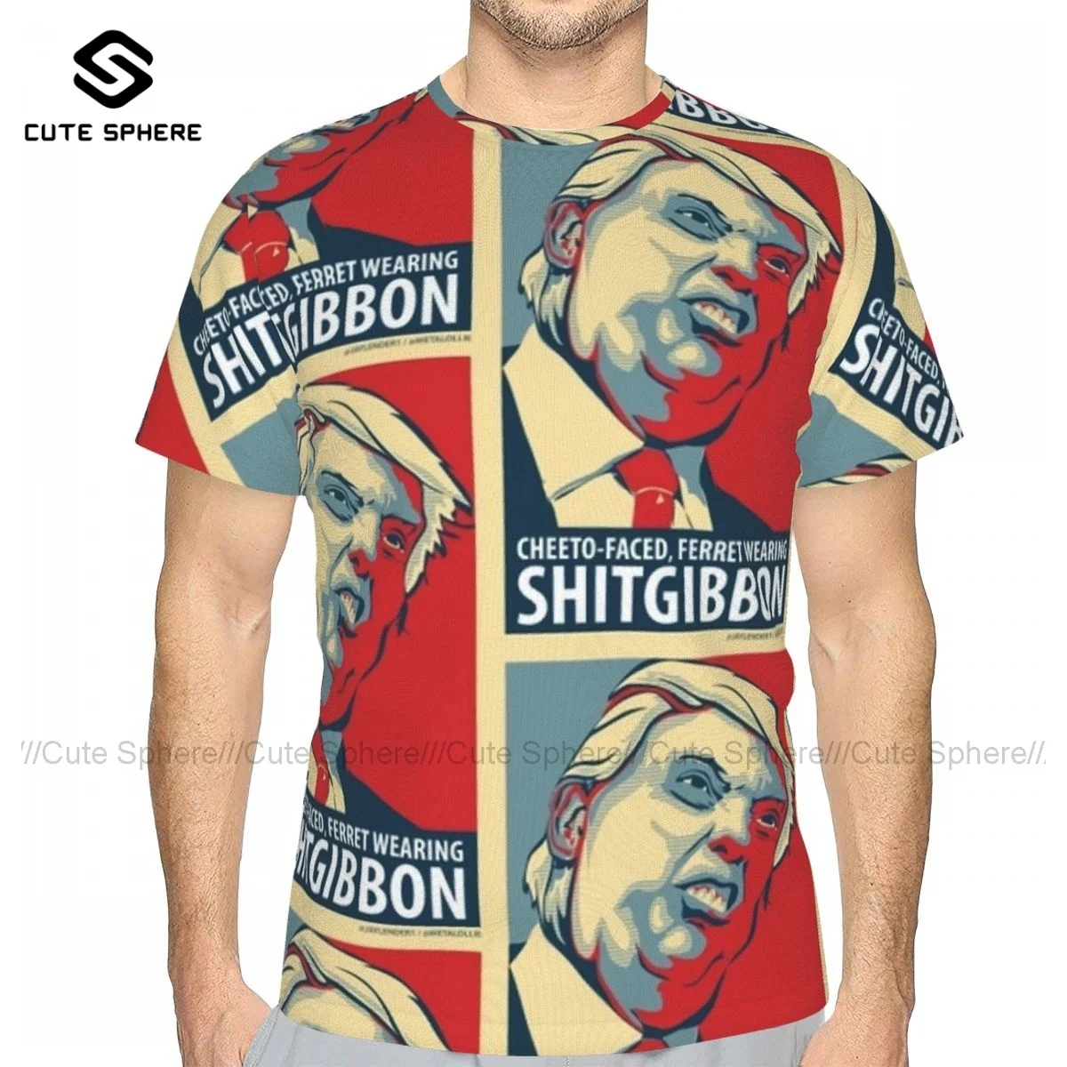 

Swag T Shirt Man Cute Polyester Print Tee Shirt Short-Sleeve Streetwear T-Shirt Oversize